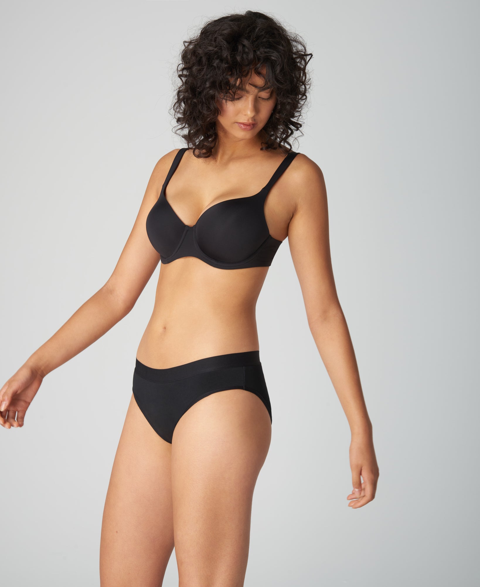 Bikini Pour Règles Coton Biologique - Absorption 3 Tampons
