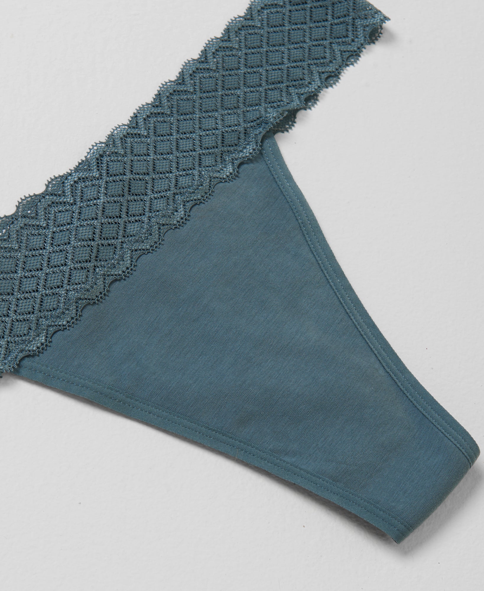 Period-Proof Organic Cotton Thong - 1 Tampon Absorption