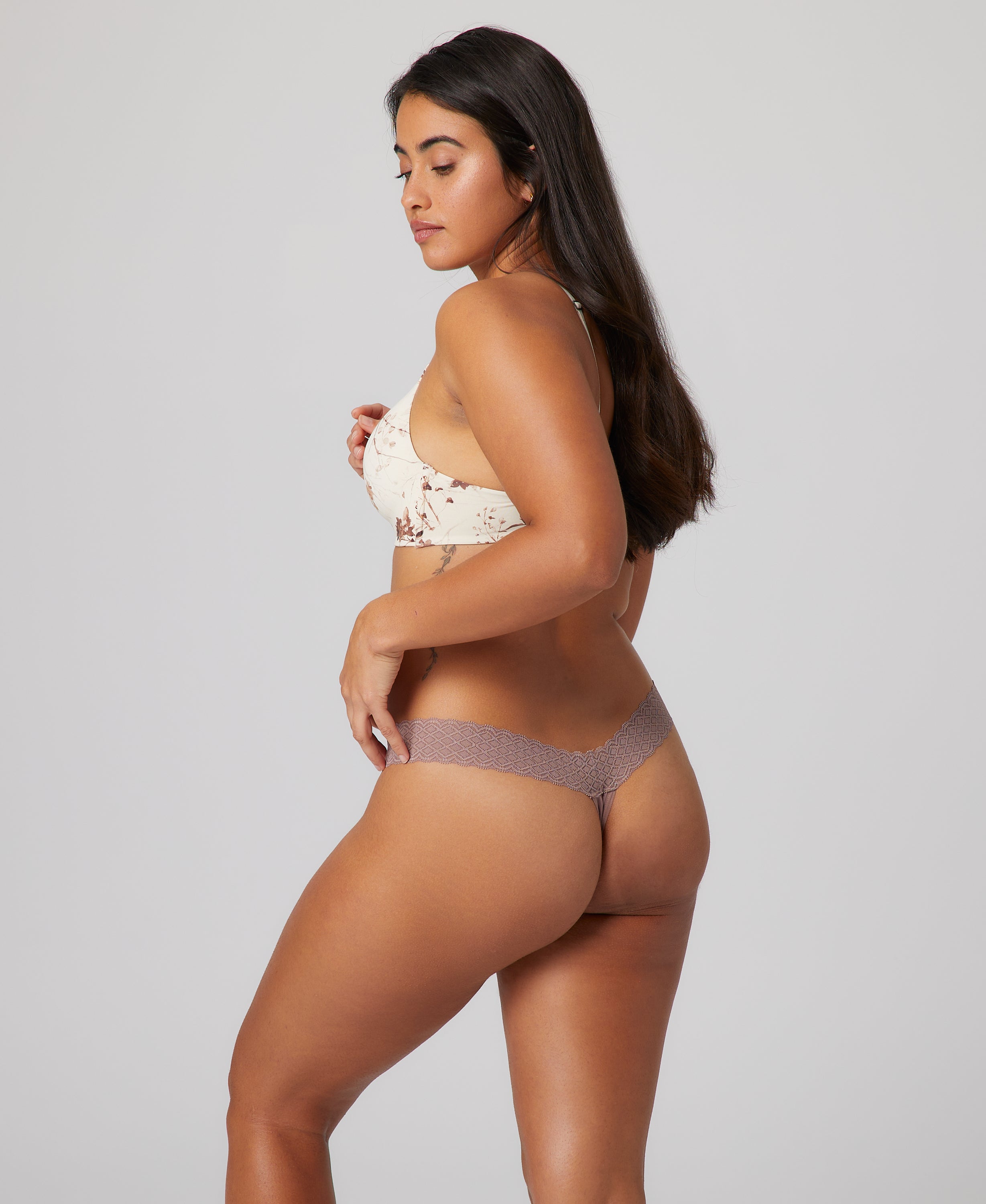 TANGA POUR LES RÈGLES Coton Biologique - Absorption 1 Tampon