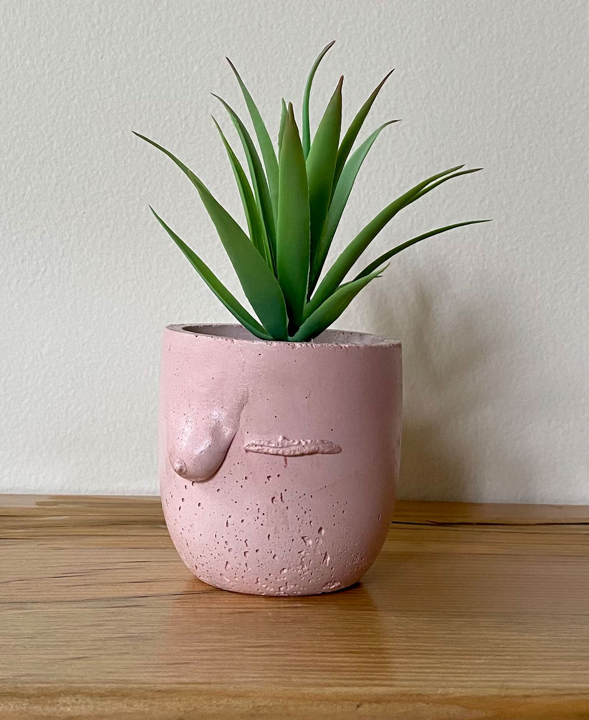 Mastectomie pot médium - Rose