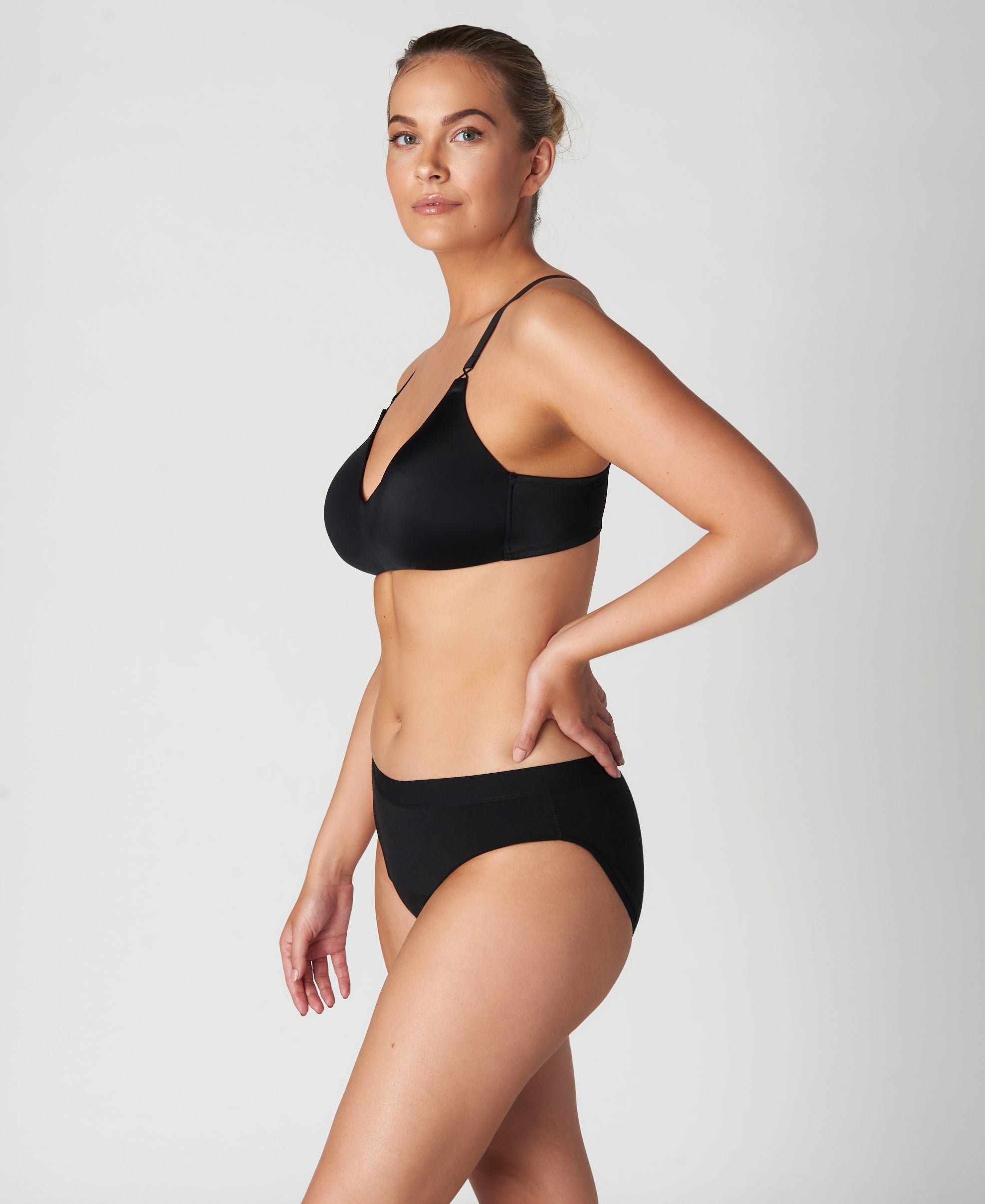 Bikini Coton Biologique - Absorption 3 Tampons pour Post-partum